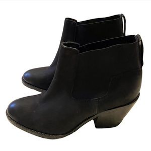 H&M Genuine Leather Ankle Boots